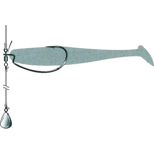 Крючок Decoy Worm 117 HD Hook offset 4, 5шт (1858.07.96): Тип Дроп-шот