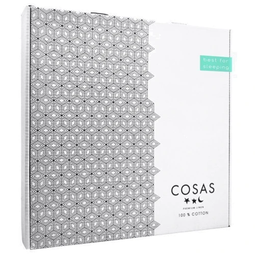 Комплект постільної білизни Cosas Unicorn Sweet-Rose дитячий на гумці 110х140 см (UnicornSweet_Rose_140)