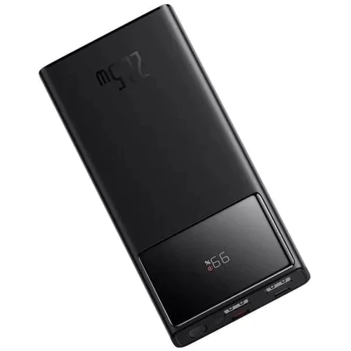 Внешний аккумулятор Baseus Power Bank 10000mAh Star-Lord Digital Display Fast Charge Power Bank 22.5W Black (PPXJ100001): Особенности С дисплеем, Компактный размер, Индикатор заряда, быстрая зарядка