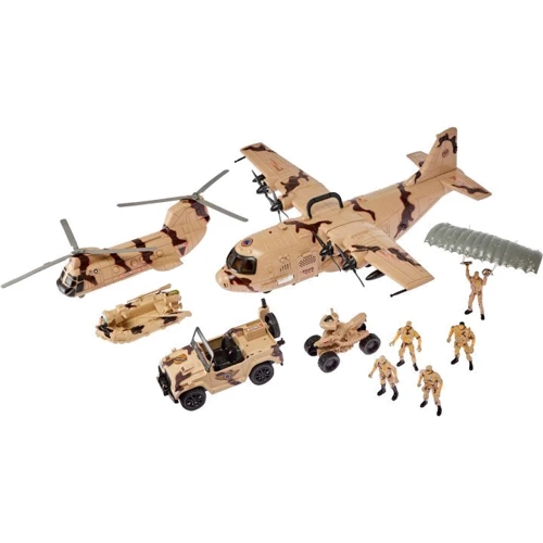 Игровой набор Zipp Toys Z military team Военный самолет