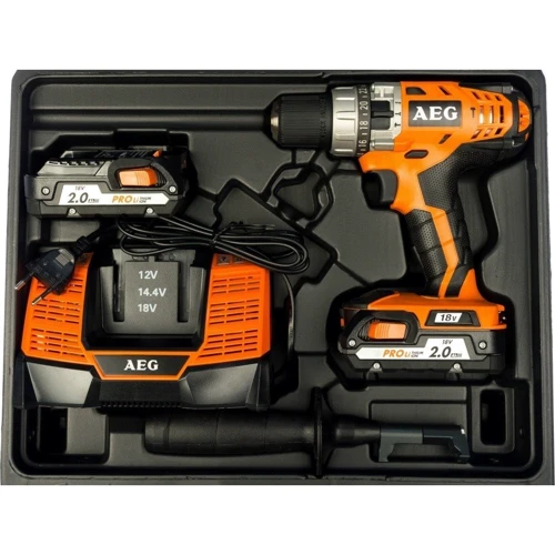 Шуруповерт AEG BSB 18 C LI-202C (4935443980): Тип патрона быстрозажимной