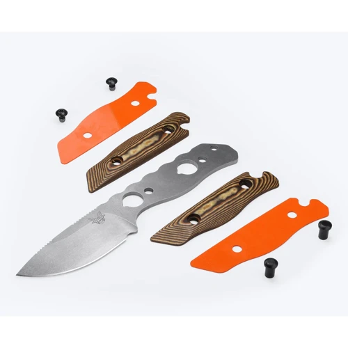 Нож Benchmade Hidden Canyon Hunter richlite (15017-1): Система блокировки Нет