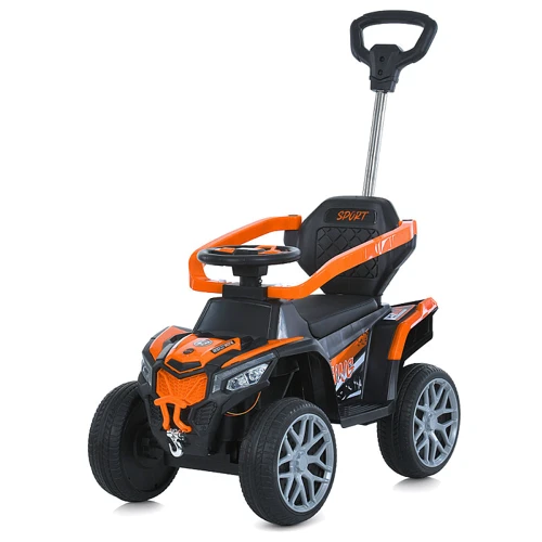 

Электромобиль-толокар 3в1 Bambi Квадроцикл оранжевый (M 6126EBLR-7)