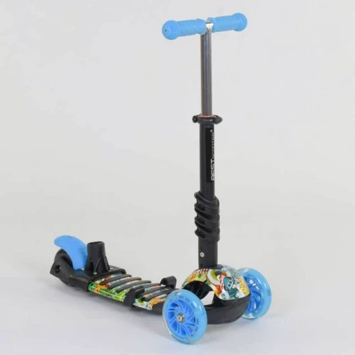 Самокат Best Scooter блакитний (69750): Тип коліс литые