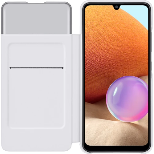 Аксессуар для смартфона Samsung Smart S View Wallet Cover White (EF-EA525PWEGRU) for Samsung A525 Galaxy A52/A528 Galaxy A52s 5G/A526 Galaxy A52 5G: Материал TPU (термополиуретан) и поликарбонат