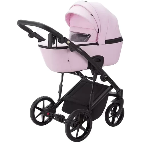 Коляска 2 в 1 Adamex Mobi Air Thermo Экокожа SA-16 розовая (625918): Ширина шасси 57.5