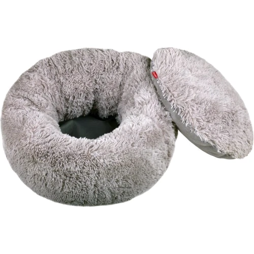 Лежак Red Point Donut зі знімною подушкою сірий d 50 см (ЛК.01.Т.11.68.000) фото 2