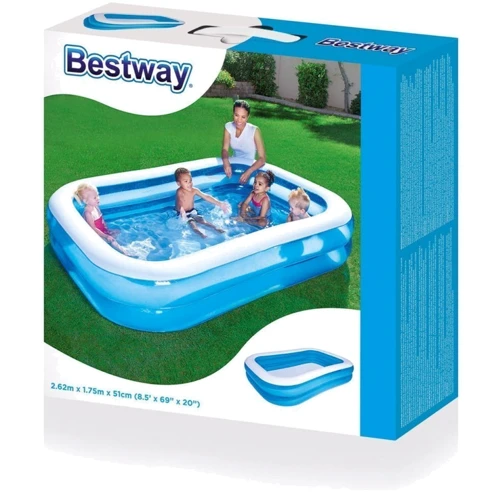 Семейный надувной бассейн Bestway 262х175х51см (54006) фото 2