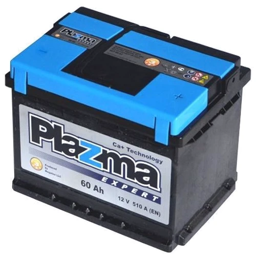 Автомобильный аккумулятор Plazma 6СТ-60 АзЕ Expert