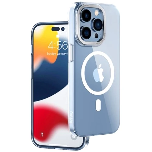 Чохол для iPhone WIWU Ultra Thin Magnetic Crystal для iPhone 14 Pro Max (MCC-102): Матеріали полікарбонат і поліуретан