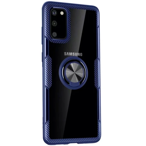 

Tpu Case Tpu Pc Deen CrystalRing Clear/Blue for Samsung G985 Galaxy S20+