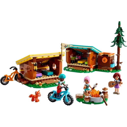 Конструктор LEGO Friends Уютные хижины в приключенческом лагере (42624): Серия Friends