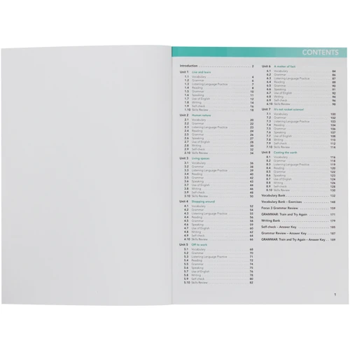 Focus 2e Level 4 Workbook: ISBN 978-1-292-23411-3