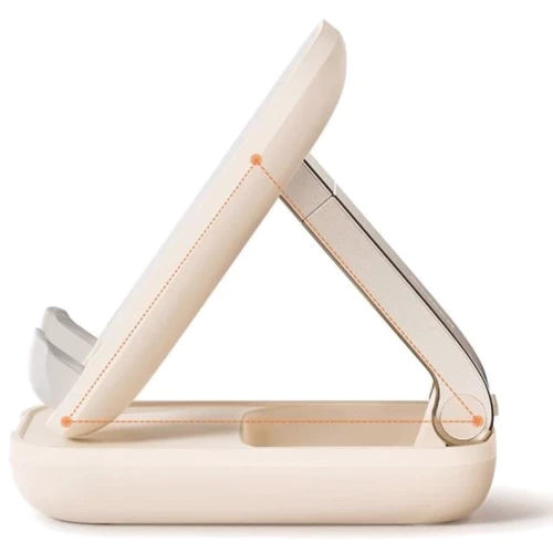 Держатель Baseus Desk Holder Seashell Folding Mirror Pink (B10551501411-00) фото 7