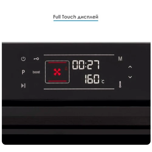 Духовой шкаф электрический ELEYUS EMMA 6010 BL STL: Класс энергопотребления A