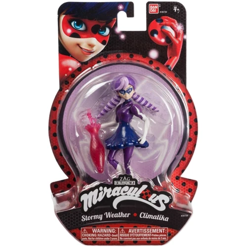 Кукла Miraculous "Леди Баг и Супер-Кот" Непогода, с аксессуарами, 14 см (39728)