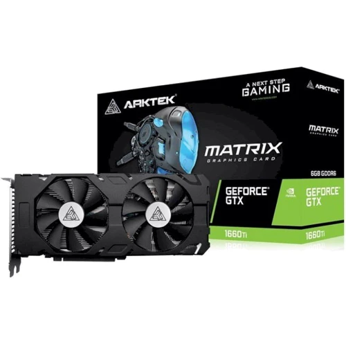 Відеокарта Arktek GeForce GTX 1660 TI DUAL 6GB (AKN1660TiD6S6GH1): Форм-фактор Стандартна