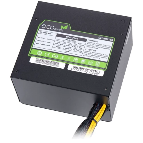 Блок питания Chieftec 700W (GPE-700S) UA