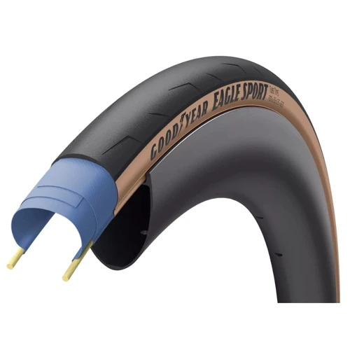 Покрышка 700x28 (28-622) GoodYear EAGLE Sport Tube Type,Tan (TIR-65-97)