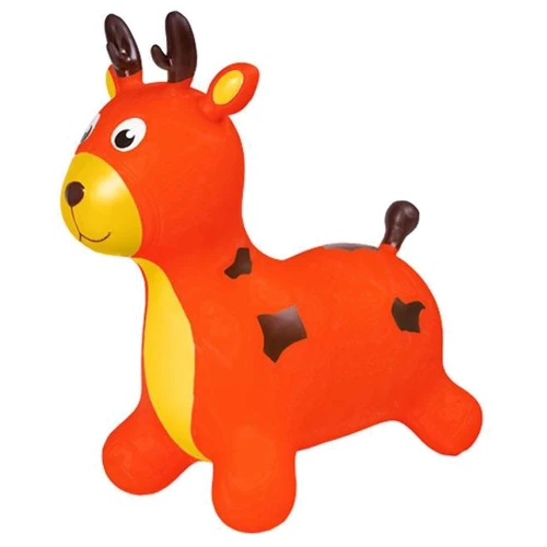 Детский прыгун METR+ Олень BT-RJ-0071 резиновый (Orange)
