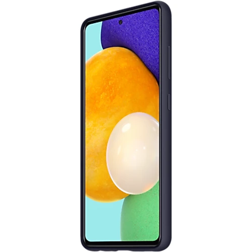 Чехол для телефонов Samsung Silicone Cover Black (EF-PA525TBEGRU) for Samsung A525 Galaxy A52/A528 Galaxy A52s 5G/A526 Galaxy A52 5G: Цвет черный