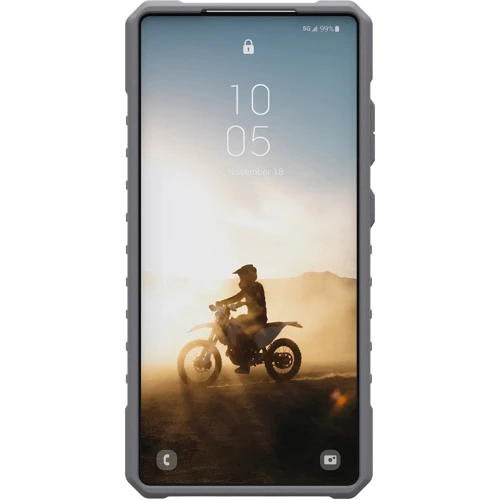 Чохол для телефона Urban Armor Gear UAG Pathfinder Clear with Magnet Bundle Active Lava Lanyard для Samsung S938 Galaxy S25 Ultra: Тип накладка на заднюю часть