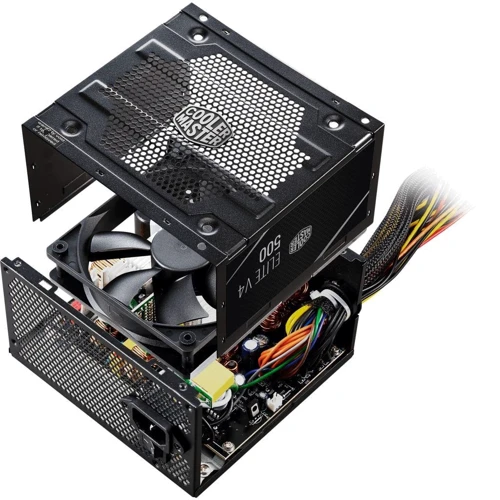 Блок живлення CoolerMaster Elite V4 MPE 500 White 500W (MPE-5001-ACABN-EU): ККД,% 85