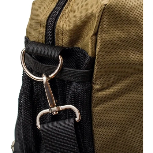 Мужская дорожная сумка Valiria Fashion зеленая (3DETBU1335-4): Застежка Молния