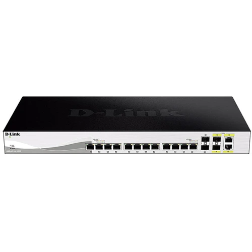 Мережевий комутатор D-Link DXS-1210-16TC: Порти только Gigabit Ethernet (10/100/1000)