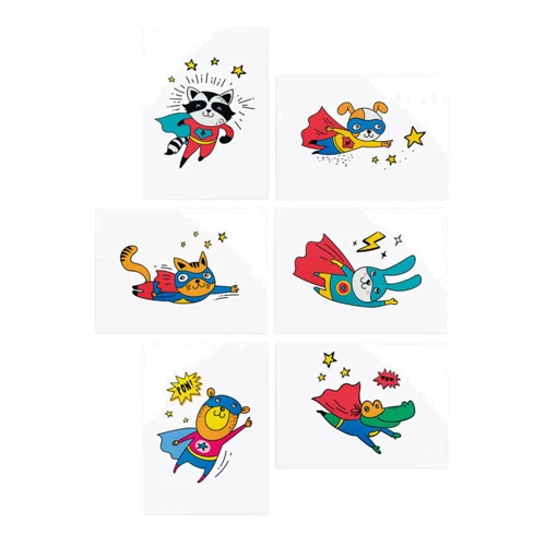 Временные тату TATTon.me Superhero Set (TSSuperhero): Производитель TATTon.me