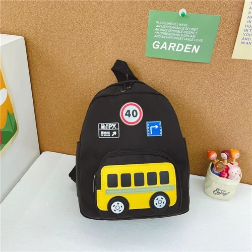 Дитячий рюкзак Evo-kids Small Bus Black (2418-7 Black Bus): Вікова група от 2 до 7 лет