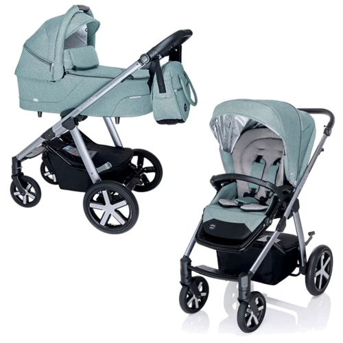 Универсальная коляска 2в1 Baby Design Husky NR 05 TURQUOISE