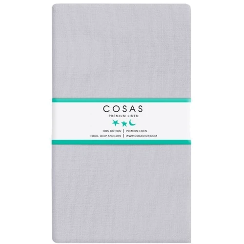 Комплект постельного белья Cosas Starfall G White Grey детский на резинке 110х140 см (StarfallGWhite_Grey_140)