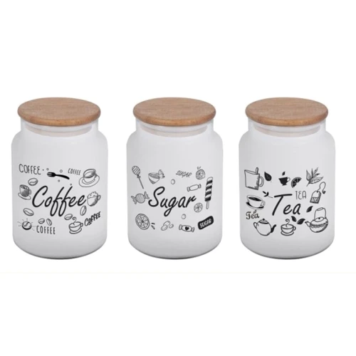 Банка HEREVIN Ice Colour Tea-Coffee-Sugar в ассортименте 0.890 л (232001-262)