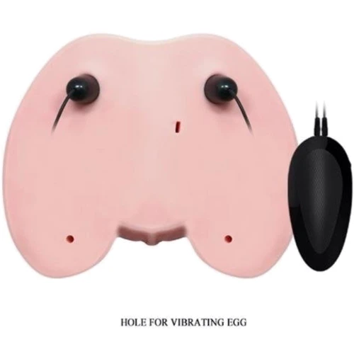 Мастурбатор LYBAILE Crazy Bull Masturbator Realistic Vagina and Ass Vibrating Flesh