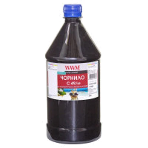 Чернила WWM Canon GI-490 1000г Black pigm (C49/BP-4)