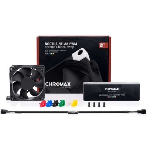 Кулер Noctua NF-A8 PWM CHROMAX BLACK: Призначення для корпусу