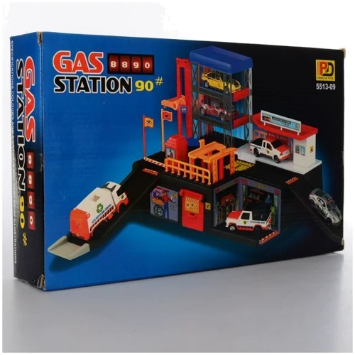 Гараж 5513-09 4 поверху, транспорт 4шт, 6,5 см: Виробник Китай