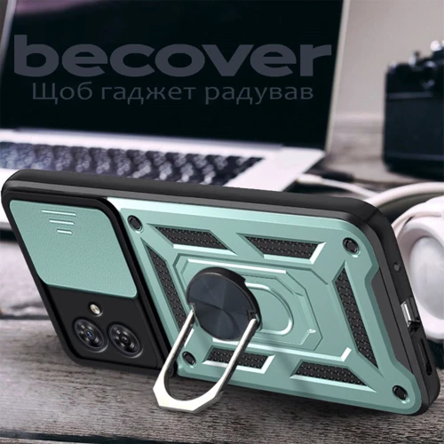 Чехол для телефонов BeCover Military Dark Green for Motorola Moto G55 (713058): Тип накладка на заднюю часть