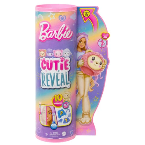 Лялька Barbie Cutie Reveal серії М'які та пухнасті – Левеня (HKR06) фото 6