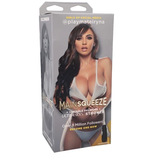 Мастурбатор вагина Doc Johnson Main Squeeze - Girls of Social Media - @playmateiryna Pussy с ручным