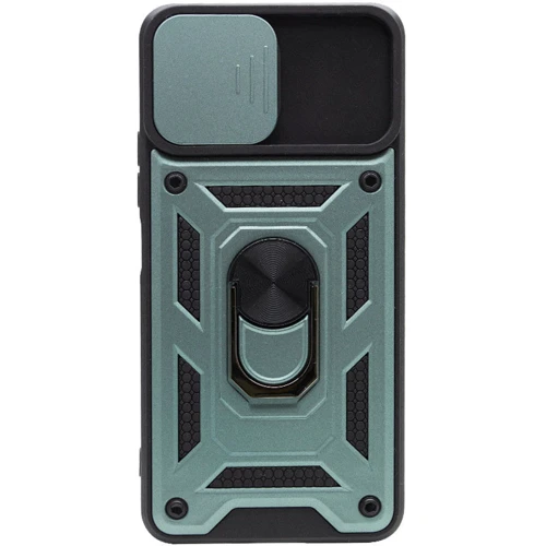 Чехол для телефонов Mobile Case Camshield Serge Magnetic Ring Green for Xiaomi Mi 11 Lite / Mi 11 Lite 5G: Тип накладка на заднюю часть