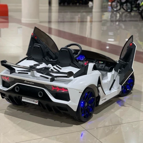 Детский электромобиль Bambi Racer Lamborghini белый (M 5020EBLR-1(24V)): Материал колес EVA