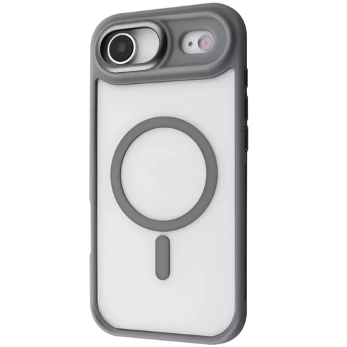 Чехол для iPhone Proove Clear Essence Case with Magnetic Ring Gray for iPhone 17 Air