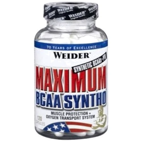 Аминокислота для спорта Weider ВСАА Maximum BCAA Syntho 120 caps: Вкус Без вкуса