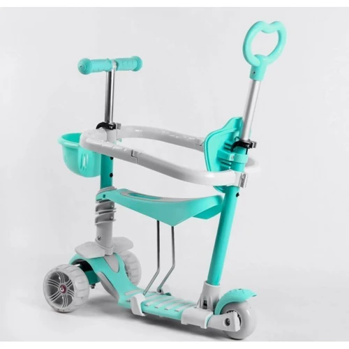 Самокат Best Scooter бирюзовый (B-2011): Тип колес литые