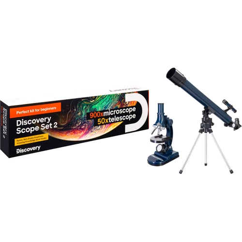 Набор Discovery Scope 2 с книгой: микроскоп и телескоп (77819) фото 15