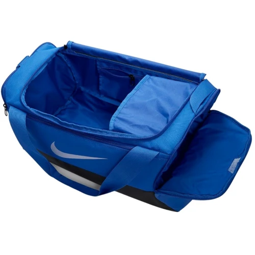Сумка Nike Nk Brsla S Duff - 9.5 41L синяя Уни 51x28х28 см (DM3976-481): Материал полиэстер