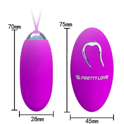 Виброяйцо Pretty Love Jenny с ДУ, BI-014362W-9