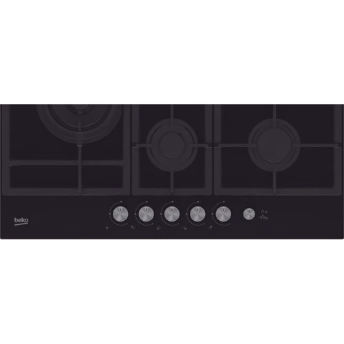 Варочная поверхность газовая Beko HILL75235S: Расположение панели спереди